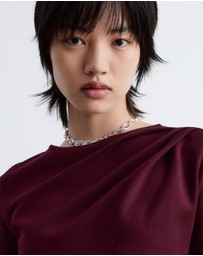 & Other Stories - Draped SS Midi Dress