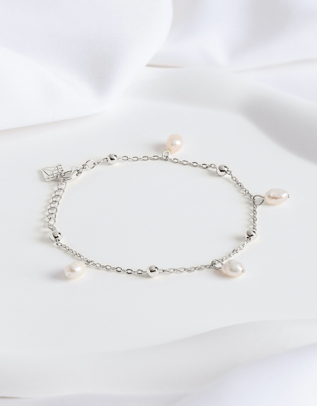 Wanderlust + Co - To The Sea Silver Bracelet