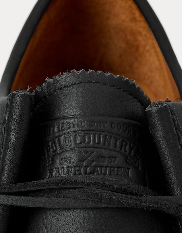 Polo Ralph Lauren - Jett Lug-Sole Leather Moc-Toe Shoes - Men's