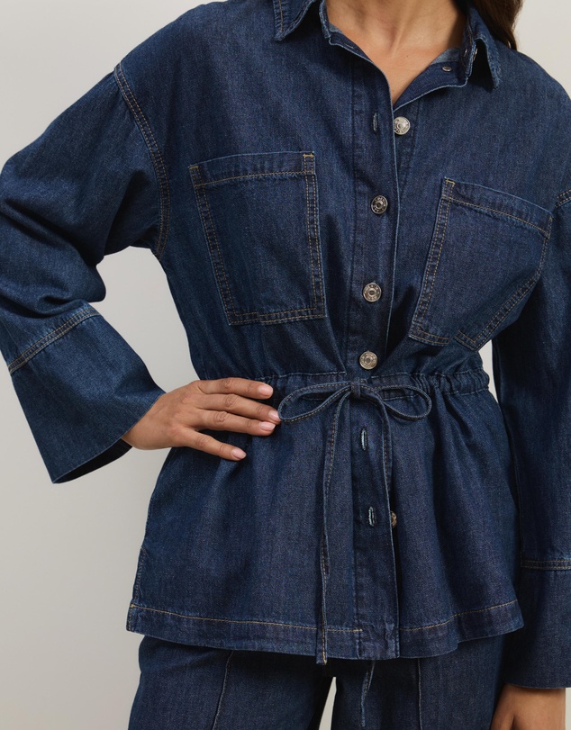 Atmos&Here - Alma Denim Chambray Shirt