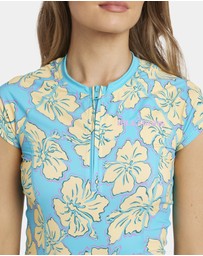 Billabong - Womens Tropic Shift Point Break Rash Vest