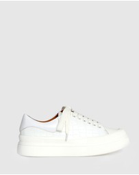 Belle & Bloom - Just A Dream Croc Leather Sneaker