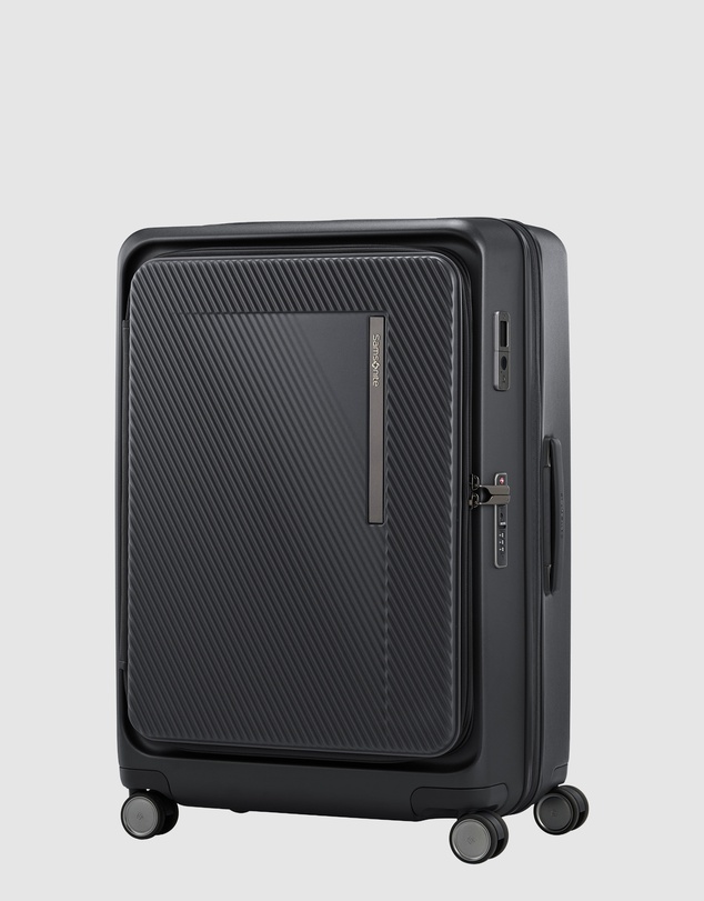 Samsonite - Zipprix Check-In Medium 68cm Suitcase Expandable With Front Pocket and Waypoint™ Smart Tag