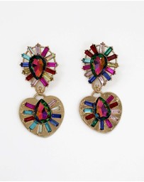 FORD MILLINERY - Amour Earrings