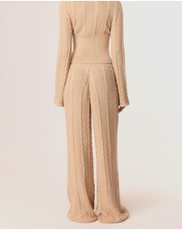 SNDYS - Cici Cable Knit Pants