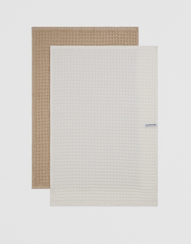 Country Road - Meeka Australian Cotton Tea Towel Pack Of 2