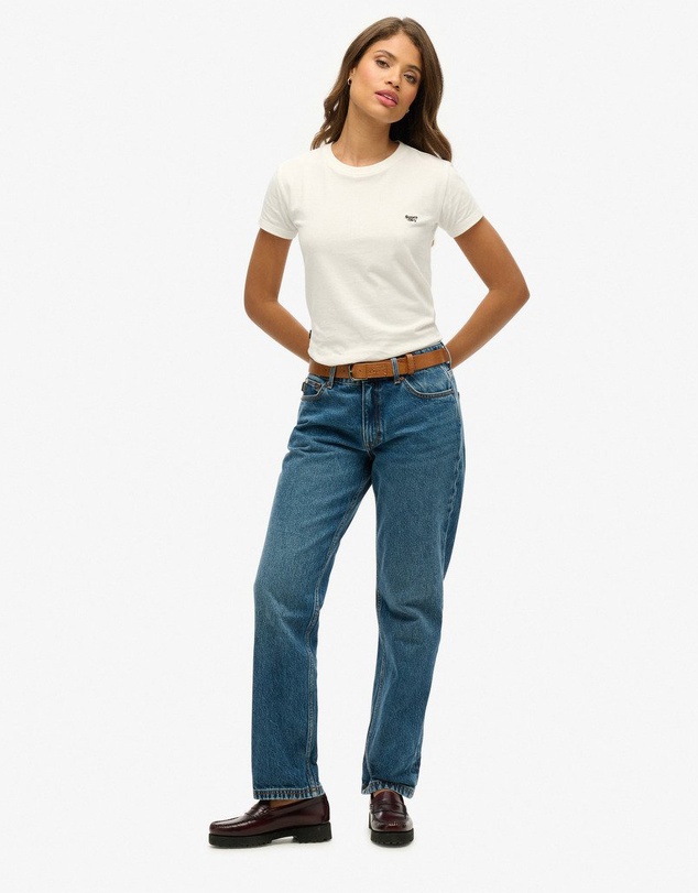 Superdry - Mid Rise Straight Leg Jean