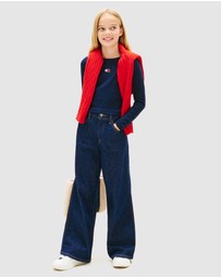Tommy Hilfiger - Heritage Extra Slim LS T-Shirt - Kids