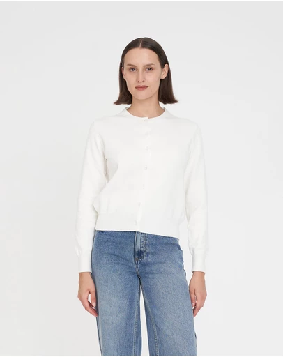 Huffer - Classic Button Up Cardigan