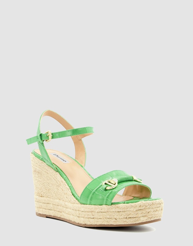 Dune London - Kai - Green Croc