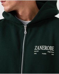 Zanerobe - Ceramic Box Zip Hood Forest