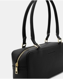 Morgan & Taylor - Mackenzie Rectangle Shoulder Handbag in Black