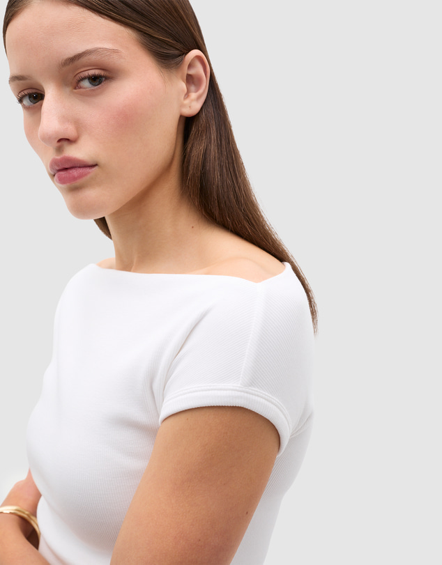 Seed Heritage - Rib Off The Shoulder Top