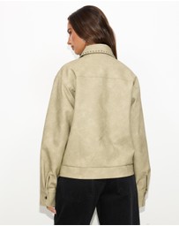 Dazie - Sandbank Studded Jacket