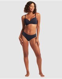 Sea Level Australia - Essentials Cross Front Moulded Underwire Bra