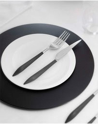 Bugatti - Ares Cutlery Set 16-piece - Black