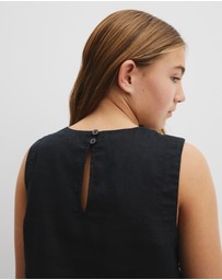 Country Road - Teen Linen Tank