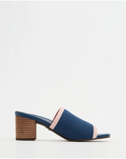 Vionic - Fleur Heeled Sandal - Dark Blue