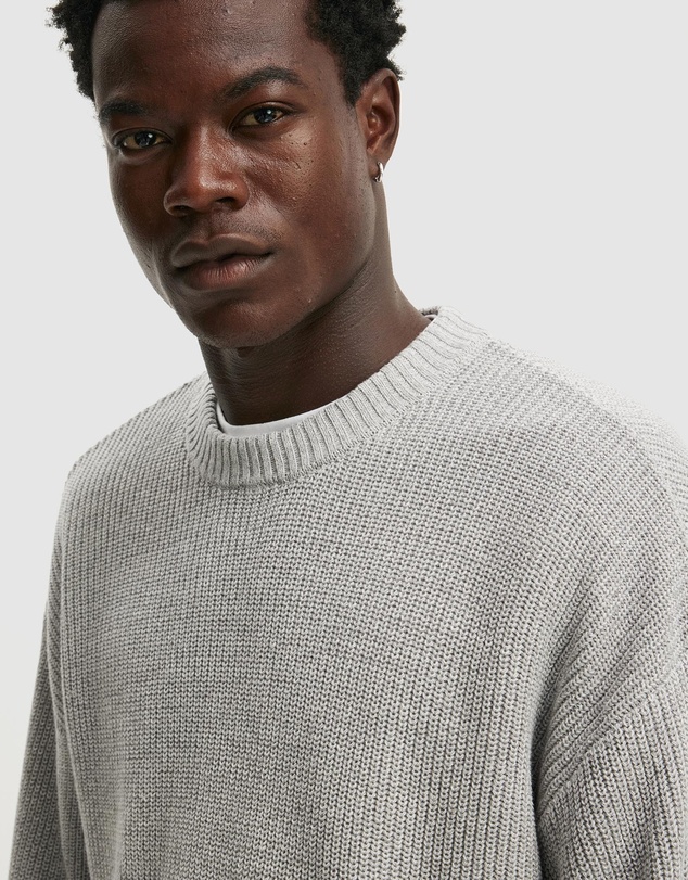 Cotton On - Box Fit Crew Knit