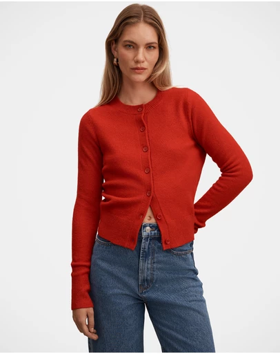 Forever New - May Crew Neck Cardigan