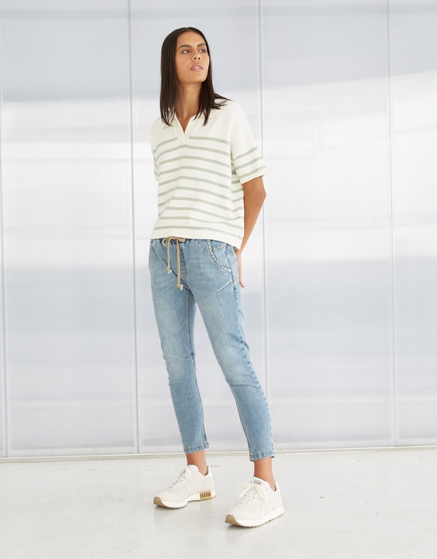 DRICOPER DENIM - Active Pearl Embellished Jeans
