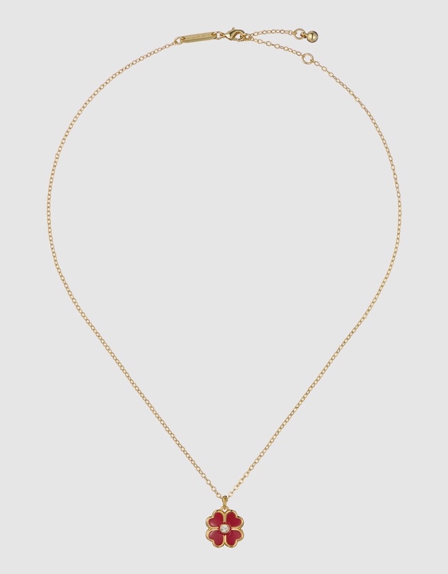 Ted Baker - FERN: Enamel Flower Pendant Necklace