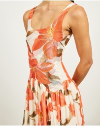Lover - Rory Mesh Maxi Dress