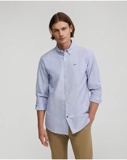 Oxford - Holloway Oxford Weave Cotton Shirt