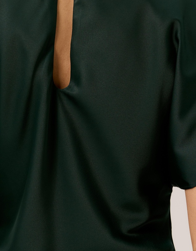 Tussah - Genevieve Flutter Sleeve Satin Top