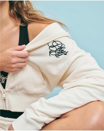 P.E Nation - Warm Up Zip Hoodie - ICONIC EXCLUSIVE