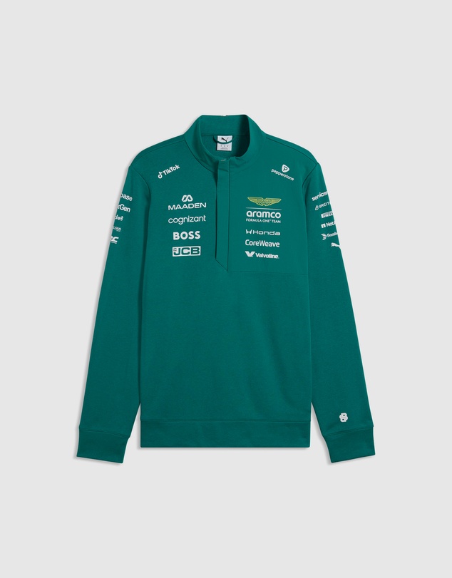 Puma - x ASTON MARTIN ARAMCO F1 TEAM Half-Zip Sweatshirt - Unisex