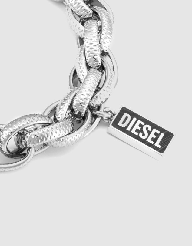 Diesel - Steel Silver Tone Bracelet