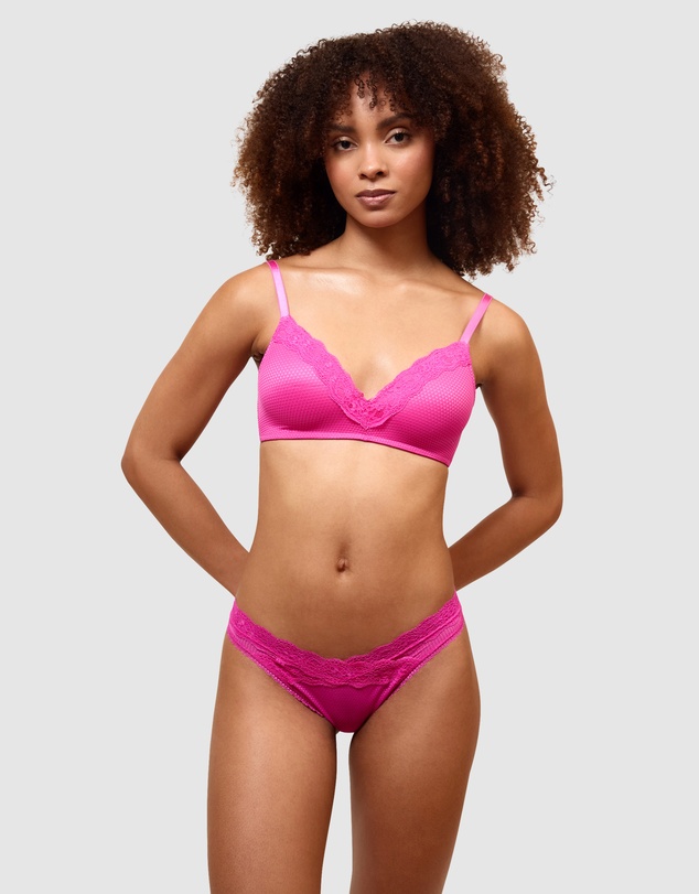 Passionata - Brooklyn Cheeky Cut Tanga Brief with Lace