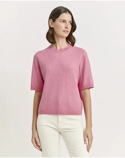 Toorallie - Matrix Knit Top