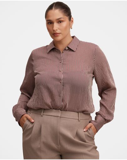 Burgundy Stripe