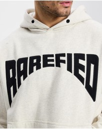 Rarefied - Curved Logo Hoodie
