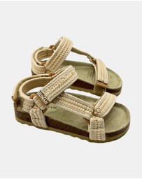 Human - Epic Kids Raffia Sandals