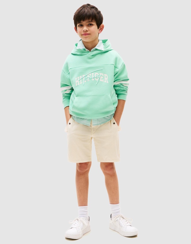 Tommy Hilfiger - Pure Cotton Cargo Shorts - Kids