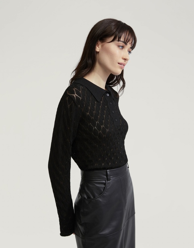 Oxford - Hana Polo Neck Knit
