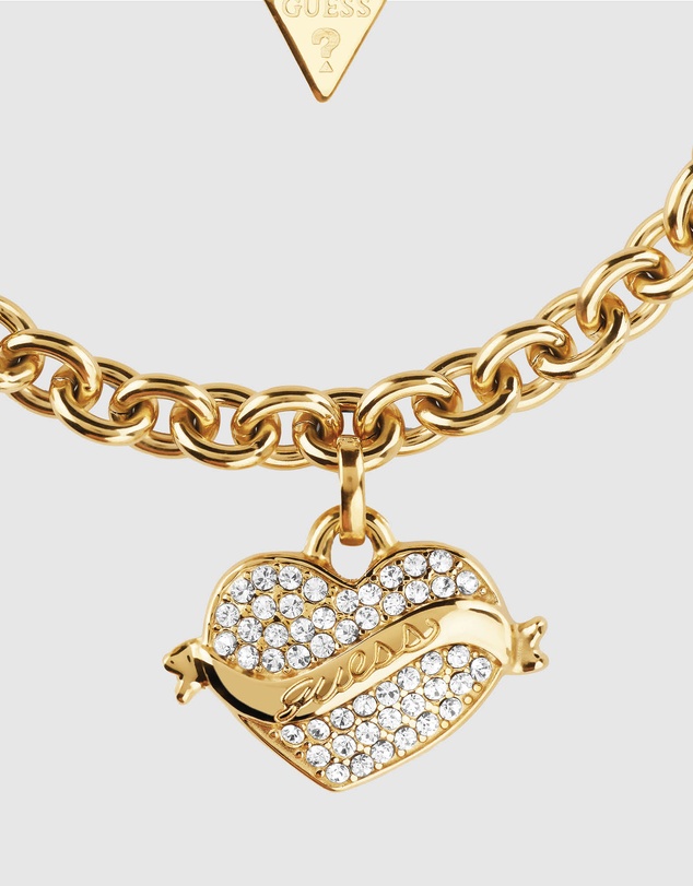 GUESS - Gold-Tone Vintage Guess Bracelet