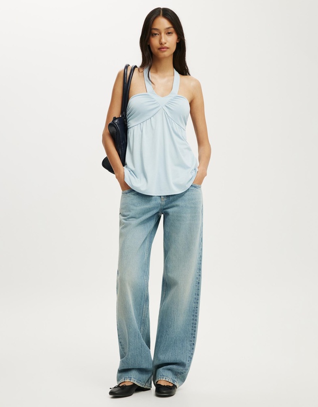Cotton On - Reece Babydoll Halter Top