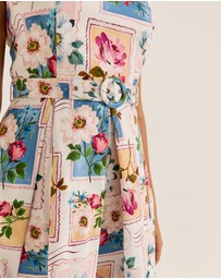 Review - Postcards Pleated Dress