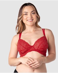 Hotmilk Maternity Lingerie - Heroine Plunge Nursing Bra