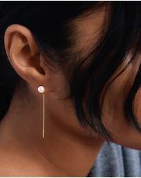 PDPAOLA - Pearl Lyra Earrings