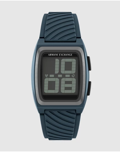 Armani Exchange - Blue Digital Watch