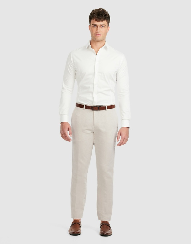 Tarocash - Jae Slim Linen Pant