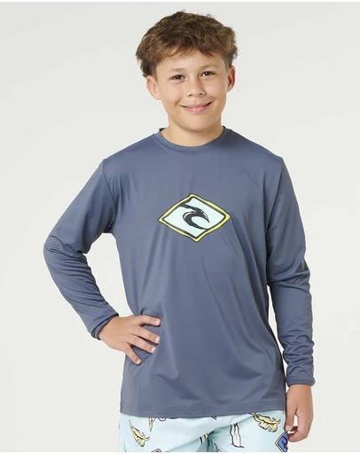 Rip Curl - Sunset Sesh UPF Long Sleeve Rash Vest- Kids