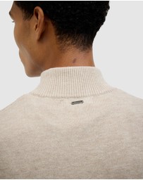 Politix - Barker Quarter Zip Knit