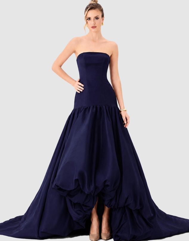 Bariano - Allegra Strapless Balloon Gown