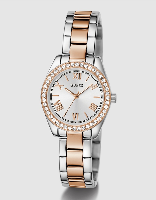 GUESS - Guess Ladies 2-Tone 30mm Analogue Watch